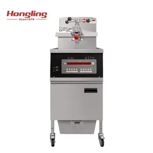 24L Bratmaschine für Hühnerbraten Snackmaschine Bratmaschine Druckfritteuse