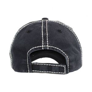 Gorra estilo Dad Hat desgastada, bordada, vintage, lavada, ajustable, sin estructura, unisex, para uso casual, deportivo y al aire libre, de moda 2025 - Product Image 3