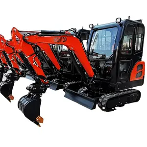 Factory Direct Good Quality Wholesale New Compact 1 Ton HT-10B HT-15 HT-18 HT-20 Small Digger Mini Excavator 1t mini excavator