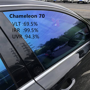NASDIO caméléon film couleur PET Blue <span class=keywords><strong>demon</strong></span> 99% IRR Sun Heat Control auto window tint film pour voiture - Product Image 5