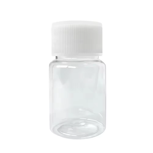 Personnalisation de haute qualité bouteille pour animaux de compagnie bouteille en plastique transparent de qualité alimentaire capsule pilule médecine conteneur de stockage avec couvercle - Product Image 2