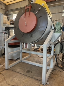 Forno di Fusione Industriale a Risparmio Energetico con Resistenza Riscaldante, Forno Basculante per Fusione Alluminio con Crogiolo, 380V - Product Image 2