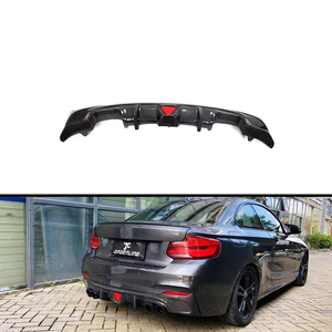 Diffusore posteriore in fibra di carbonio per <span class=keywords><strong>BMW</strong></span> <span class=keywords><strong>serie</strong></span> <span class=keywords><strong>2</strong></span> F22 M-SPORT coupé <span class=keywords><strong>2</strong></span> porte 2014-2019 - Product Image 1
