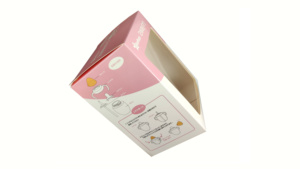 Scatola di imballaggio di carta chimica quotidiana con design a finestra personalizzato - Product Image 5