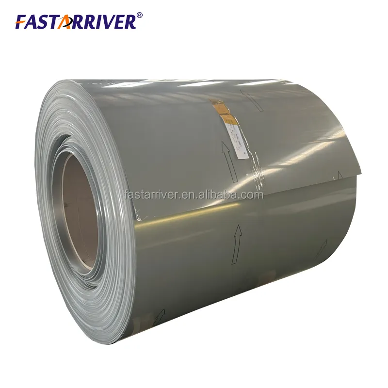 Wholesale good price pre painted aluminium color coated aluminum coil for roofing sheet 1060 3003 H14 PVDF PE coated