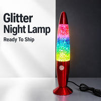 Lampe de chevet LED contemporaine en verre de 13 pouces, blanc chaud, à brancher, pour chambre à coucher et décoration intérieure