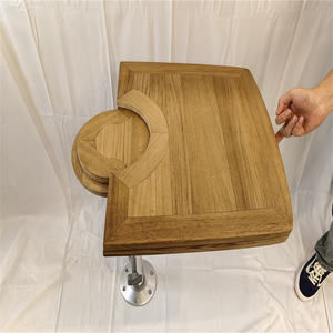 <span class=keywords><strong>Plateau</strong></span> de <span class=keywords><strong>table</strong></span> pliant en <span class=keywords><strong>teck</strong></span> 570/900x500mm,22.4/35.4x19.7 pouces Plain Marine Yacht RV Caravan TC5090 - Product Image 4