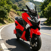 Moto électrique rétro CKD EEC 12 pouces à 2 roues, 2700W, vitesse 85km/h, fabriquée par le fabricant, moto électrique à vendre