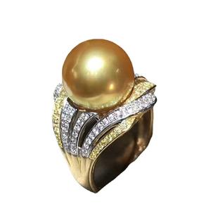 Base para Anillo de Plata S925, Hermosos Accesorios para DIY con Cuentas Redondas de 12-13 mm, 10065 - Joyería de Plata Independiente - Product Image 4