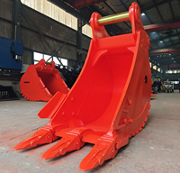 Godet de terrassement RSBM Hitachi ZX360 pour pelle hydraulique de 36 tonnes, idéal pour les travaux de tranchées et de canalisations