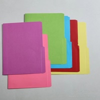Carpeta de Archivo de una Sola Página de Papel de Color de Marca, Modelo A4, Sobres Manila, Papelería Tamaño Carta, Fabricación en Fábrica, Logotipo Personalizado