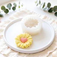 Early Riser Demoulding Daisy Flower Silikonform DIY Aromatherapie Kerze Gips Expandierstein Schokolade Backform