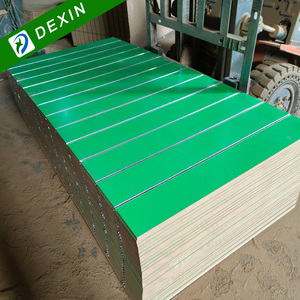 Panel de pared de listón de uso de supermercado o sala de exposición HOJA DE <span class=keywords><strong>MDF</strong></span> con cara de melamina <span class=keywords><strong>ranurada</strong></span>/<span class=keywords><strong>ranurada</strong></span> - Product Image 4