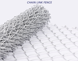 Clôture en treillis métallique, filet de garde-corps en mailles de chaîne, filet de clôture pour terrain de sport, filet de clôture en mailles de chaîne pour enclos et élevage - Product Image 4