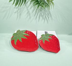 الأكثر شعبية أسلوب الحد الأدنى كبير أنيق ديكور المنزل السيراميك تصميم الفراولة زهرية - Product Image 3