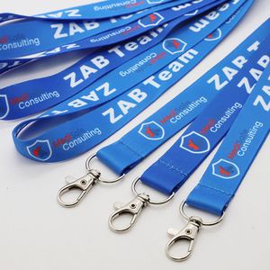 Polyester Lanyards Custom Logo Medical Consulting Team ID Card Neck Strap Promotional Lanyard Event Keychain Lanyard - Product Image 2
