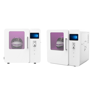 Machine de nettoyage et de séchage de casques commerciale OEM/ODM avec support de lavage ou paiement par pièces, distributeur automatique de nettoyage de casques - Product Image 2