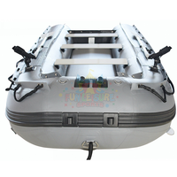 Bateau pneumatique électrique en PVC d'usine, bateau pneumatique robuste de qualité supérieure, bateaux pneumatiques de pêche, technologie de tunnelage