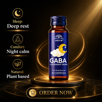 Boisson GABA OEM ODM Marque Privée pour un Sommeil Réparateur : Magnésium Glycinate, L-Théanine, Ashwagandha, Valériane, Fruit de la Passion