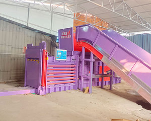 Vải Chai PET giấy thải tự động ngang Baler/Kim loại phế liệu nhôm baling Báo Chí Máy phế liệu máy - Product Image 5