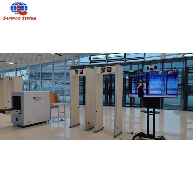 High Quality X-Ray Ray Hotel Ktv Library Two Generators Digital Xray Machine Baggage Scanner AT6550D