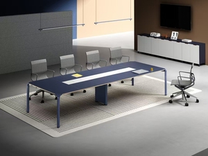 <span class=keywords><strong>2025</strong></span> mới nối dài kim loại chân hiện đại sang trọng bằng gỗ Bảng điều khiển văn phòng điều hành bàn làm việc tại Trung Quốc - Product Image 3