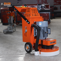 Meuleuse de sol industrielle ZUJI CG400 à moteur à fil de cuivre haute efficacité, pour béton, 380V/220V, multifonctionnelle, semi-automatique