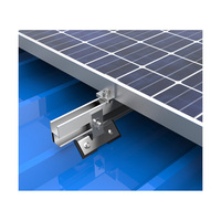 Support de panneau solaire pour toit en céramique, poutre en bois, 220V, aluminium 6005-T5, pour toit métallique, vente en gros