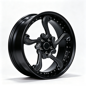 Jantes forgées NEXUS RIM Custom Two Piece <span class=keywords><strong>Cobra</strong></span> Spoke 16 17 18 19 20 21 22 23 24 25 26 pouces, jantes en alliage de rechange - Product Image 5
