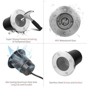 Lampe de sol extérieure bon marché GU10 <span class=keywords><strong>Spot</strong></span> encastré Lampe de sol souterraine Logement pour GU10 GU5.3 - Product Image 5