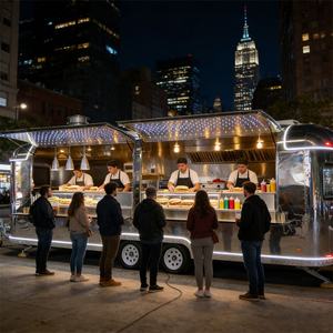 Remolque <span class=keywords><strong>de</strong></span> Comida Callejera para Exteriores, Camiones <span class=keywords><strong>de</strong></span> Comida Usados con VIN para Vendedores <span class=keywords><strong>de</strong></span> Comida Callejera y Eventos <span class=keywords><strong>de</strong></span> Catering Urbanos - Product Image 1