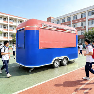 Camion de restauration mobile LED lumineux et coloré pour la vente de glaces, en acier inoxydable, longueur 13 pieds, idéal pour les paysages urbains nocturnes - Product Image 5