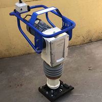 Machine à compacter pneumatique à essence QIC, modèle RM80, compacteur industriel personnalisé avec moteur