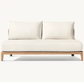 Fournisseur de Foshan, meubles de patio extérieurs de luxe pour hôtel, ensemble de canapés, meubles de jardin en teck - Product Image 4