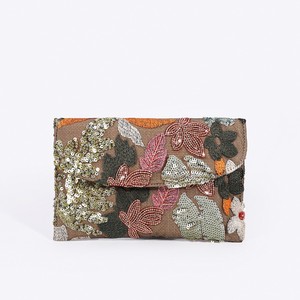 High-end Women's Envelope Bag <b>Sequin</b> Embroidered Woven Cover Closure Summer <b>Handbag</b> - Product Image 5