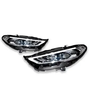 Luces de coche TYPY para Ford Fusion 2017-2021 Mondeo, faros delanteros LED con proyector, luz diurna, accesorios automotrices - Product Image 6