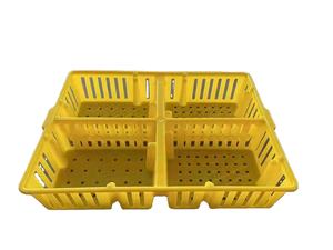 <span class=keywords><strong>Cage</strong></span> de transport pour poules, en plastique, 1 pièce, boîte de transport des oiseaux, pour bébés - Product Image 2