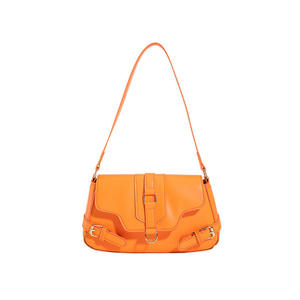 Nouveau sac pour femme de couleur unie simple, sac à bandoulière fantaisie, sac à main de luxe, sac décontracté pour femme tendance - Product Image 6