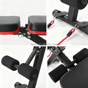 Zoshine nhà tập thể dục phòng tập thể dục tập thể dục gấp quả tạ ghế tập thể dục có thể điều chỉnh trọng lượng nâng phẳng ngồi lên quả tạ băng ghế dự bị - Product Image 2