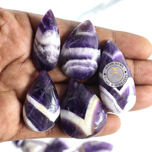 Lote al por mayor de cabujones de amatista en encaje, por peso, con diferentes formas y tamaños, para la fabricación de joyas, lote de piedras de amatista y cuarzo. - Product Image 1