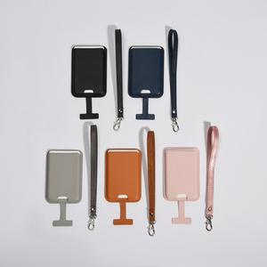 Sleek Magnetic <b>Phone</b> Strap Compatible Premium Leather Card <b>Holder</b> Slot Anti-Loss Wrist Strap <b>Lanyard</b> for <b>phone</b> - Product Image 5