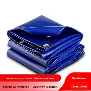 Bâche en PVC enduite durable pour voiture, camion, capuchon de pluie, sacs imperméables, tissu en maille, applications textiles industrielles - Product Image 4