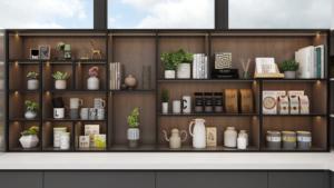 Fabrication sur mesure de tables d'îlot modulaires de haute qualité pour petites cuisines, armoires contemporaines en bois - Product Image 2