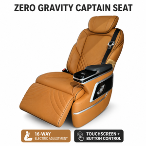 Modificación de Asiento Doble Aero de Lujo Personalizado con Cuero PU para Autocaravana <span class=keywords><strong>Mercedes</strong></span> <span class=keywords><strong>Sprinter</strong></span> - Product Image 5