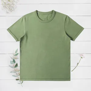 100% Baumwolle personalisierte Hemden entwerfen Sie Ihr eigenes Logo individuelle Leistung Männer personalisiertes einfarbiges T-Shirt für Herren