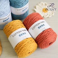 Vente en Gros Cordon en Coton 100% Épaisseur 3mm pour Macramé, Tricot Main, Bricolage et Crochet