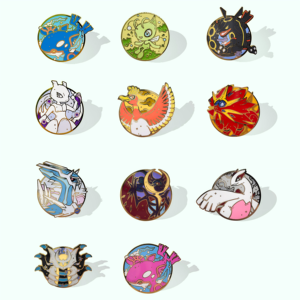 Broche de col en métal émaillé de forme spéciale Pikachu, motif dessin animé, logo anime mignon, design personnalisé 2025, pour chapeau et broche de poche - Product Image 2