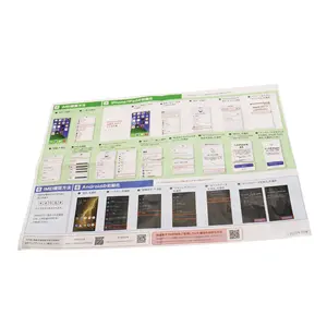 Custom User Guides Booklets Products Catalog Full Color Pamphlet Instruction Book Printing folded Flyer Leaflet User Manual