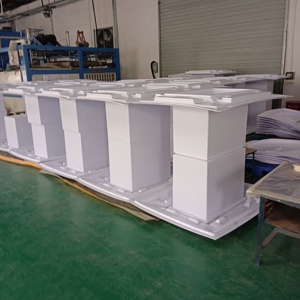 Fabricants de moules en plastique thermoformés ABS Blister grands produits en plastique ABS formés sous vide pour revêtement de réfrigérateur - Product Image 1