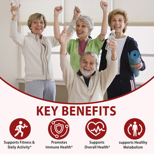 Cápsula Softgel Complexo de Açúcar no Sangue SOLOTREE Apoia a Saúde Metabólica Geral Complexo de Açúcar no Sangue Softgel de Bem-Estar - Product Image 6